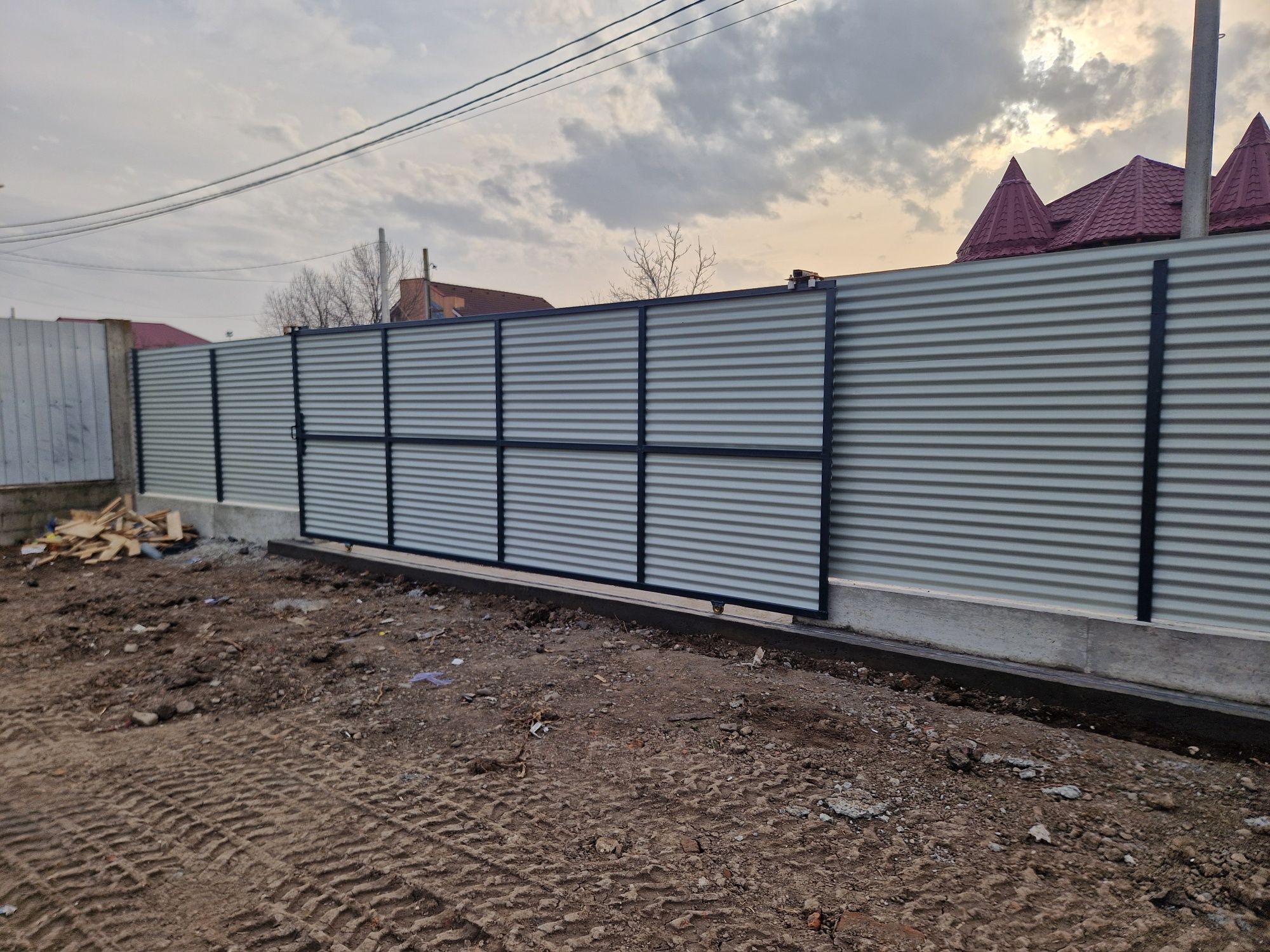Balastru,nisip,pământ,Demolări,garduri, porți Culisante