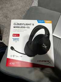 Геймърски слушалки HyperX cloud flight 7,1 wireless