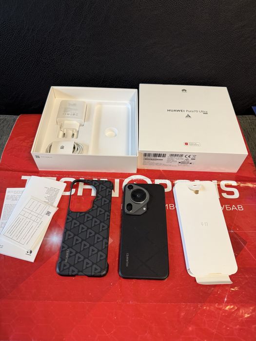 КАТО НОВ 512GB Huawei Pura 70 Ultra Гаранция Technopolis до 2026 г.