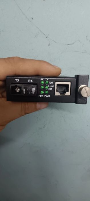 Медиа конвертор 10/100 -20 км