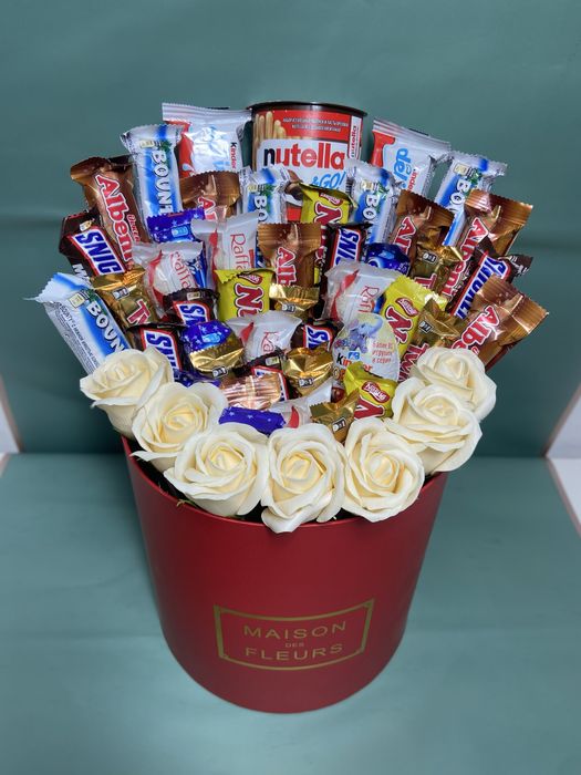 Киндер торт сладкие букеты