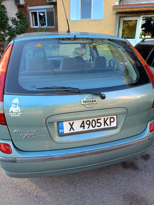 Nissan Almera Tino 1.8 бензин/газ