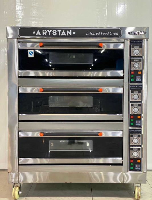 Жарочный шкаф ARYSTAN 3 ярусный 6 листов, электрический, газовый