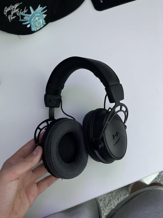 vand casti gaming hyperX cloud alpha blackout negru