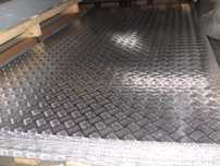 Tabla aluminiu striata Quintet 3x1000x2000mm placa aluminiu inox cupru