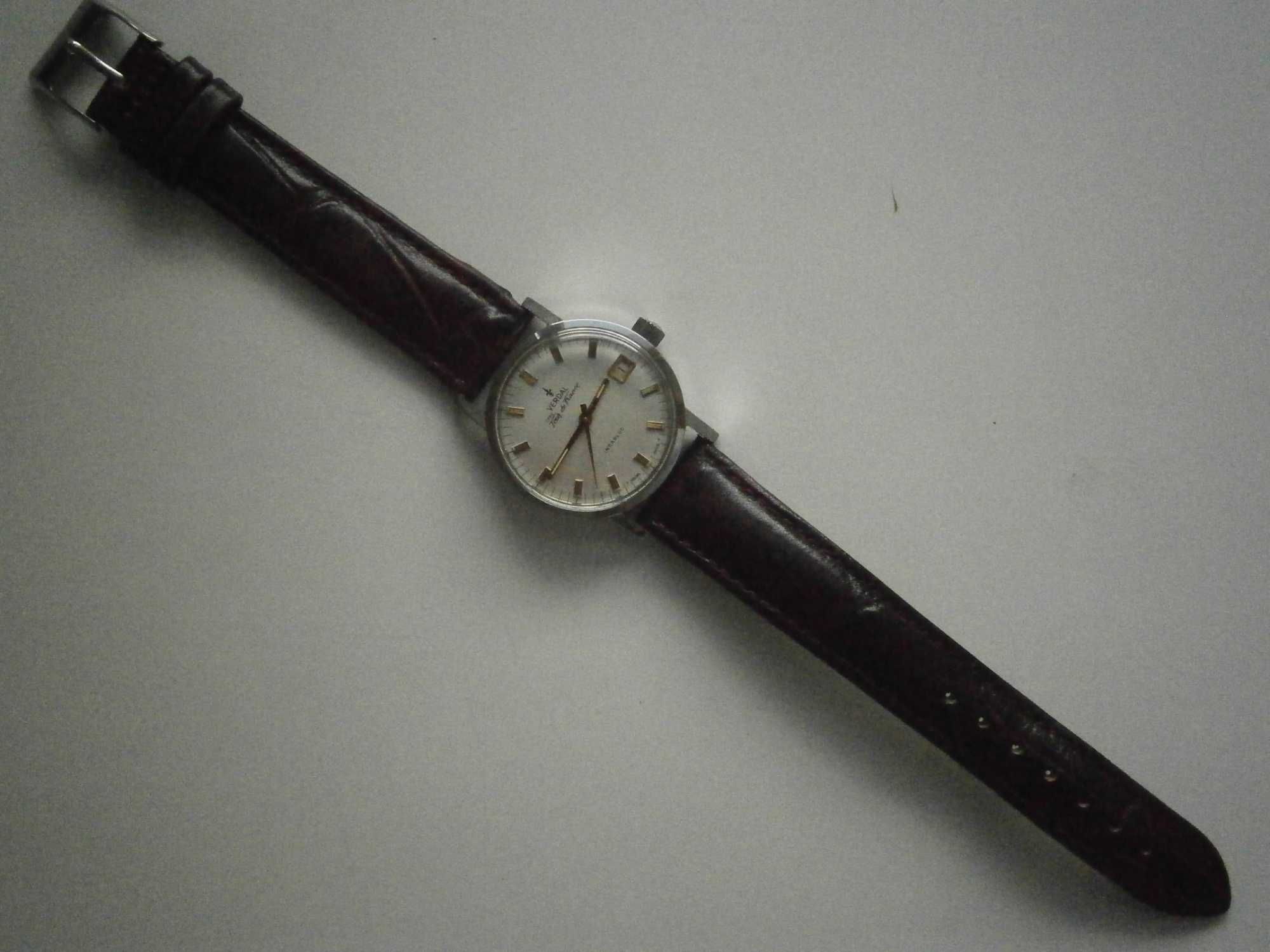 NOS VERDAL Tour de France, hand winding AS 1880, 17 jewels, Swiss TOP!