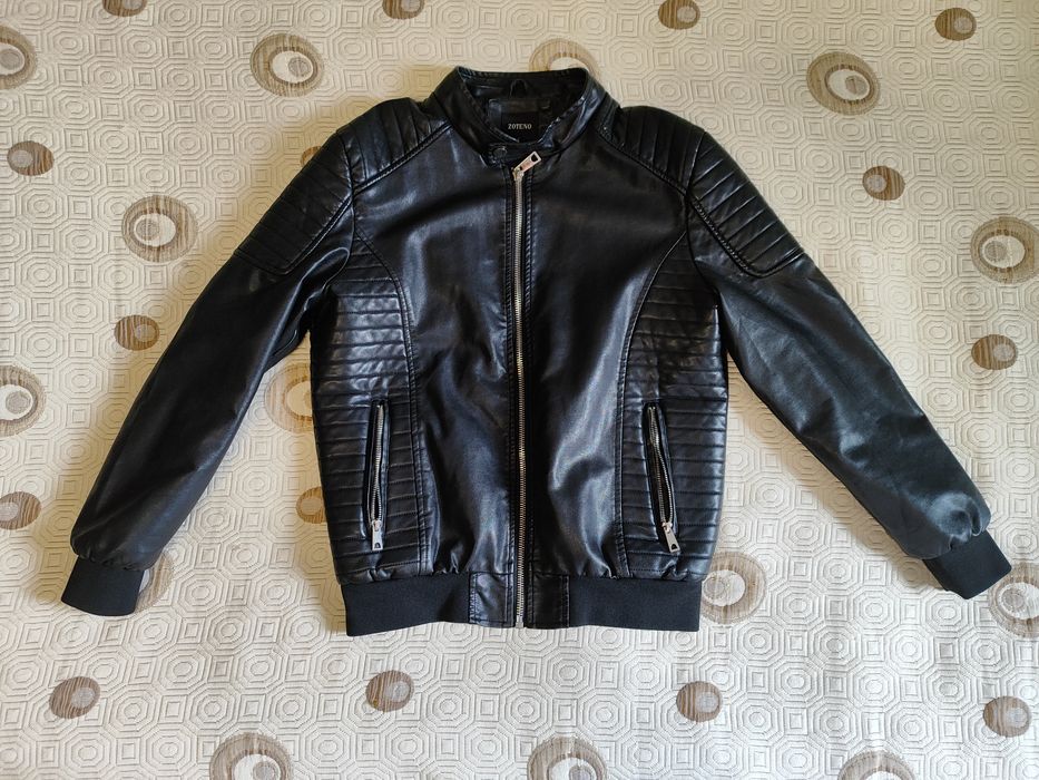 Кожено яке размер L