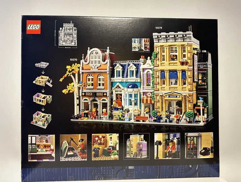 LEGO Creator Expert 10278 Police Station 2021 Modular Buildings (sig.)