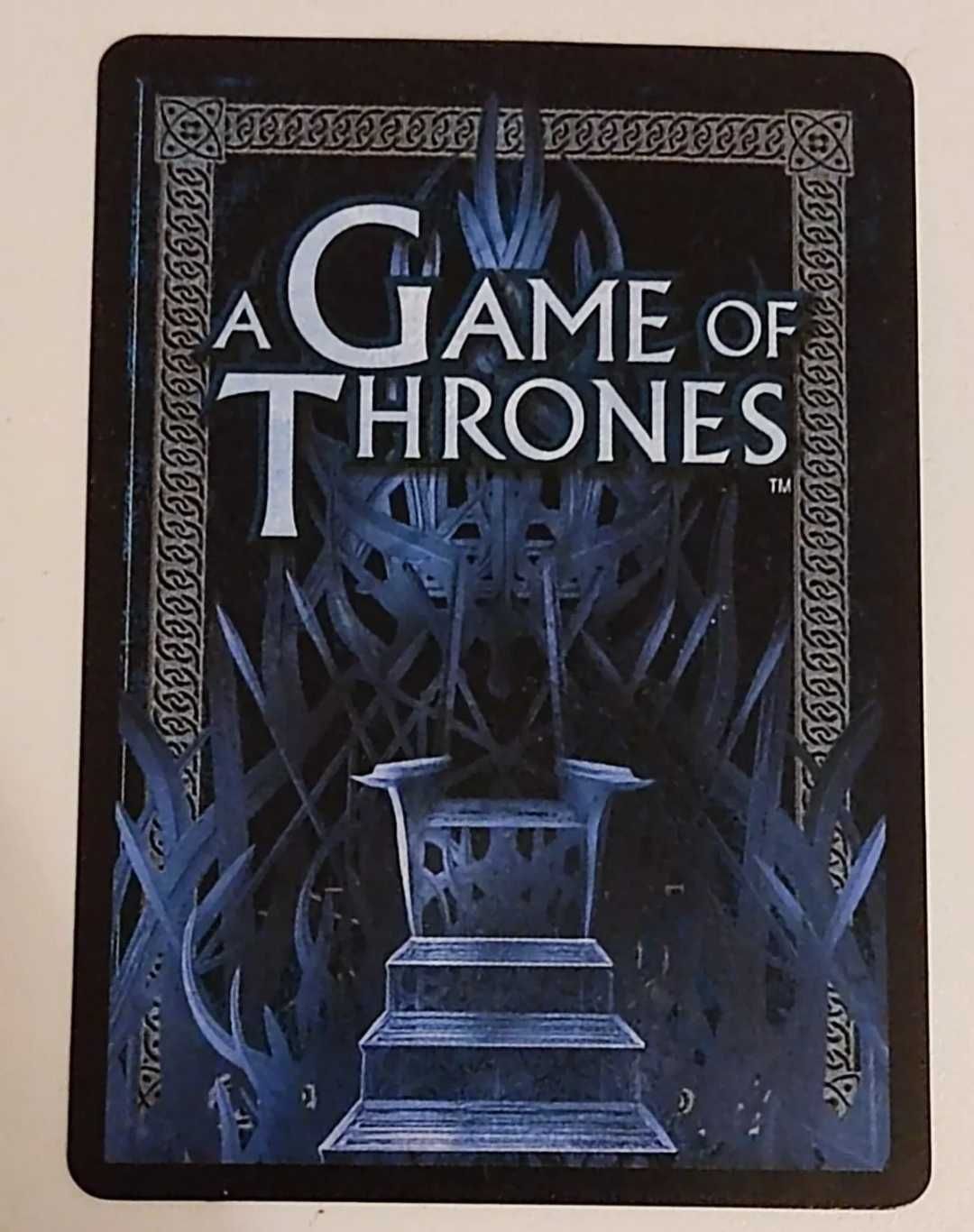 Ser Meryn Trant CCG - carte Semnata de IAN BEATTIE - Game of Thrones