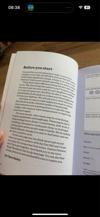 Jurnal alimentar - ghid de slabit - engleza - Dr Class Bailey