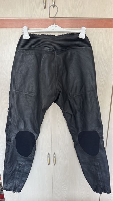 Pantaloni moto vanucci piele naturala touring motocicleta cu protectii