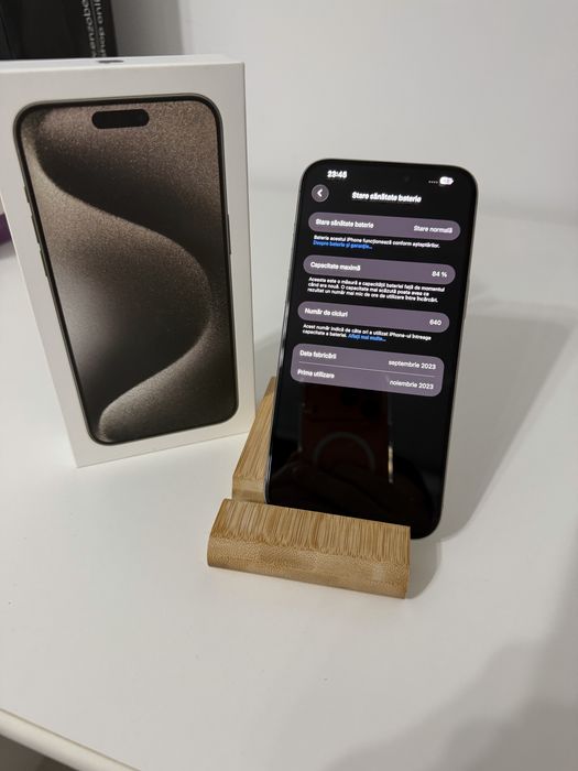 iPhone 15 Pro Max – 256GB – Impecabil!