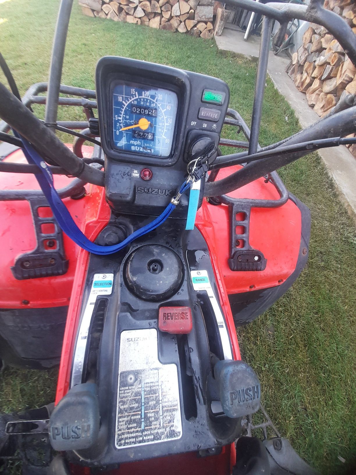 Suzuki King Quad 300, 4x4