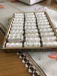 Продавам копринени конци за машинна бродерия бели