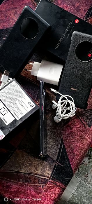 HUAWEI MATE 40 PRO 5G-ПЕРФЕКТЕН.Пълен фабричен комплект без липси.