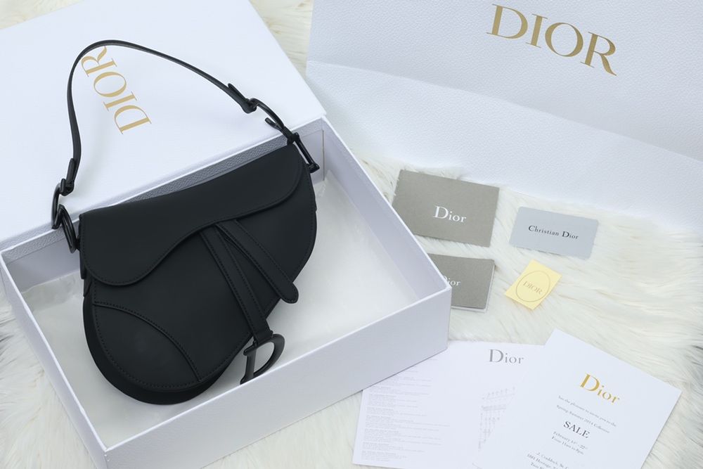 Geanta Christian Dior Saddle mat, tip Premium