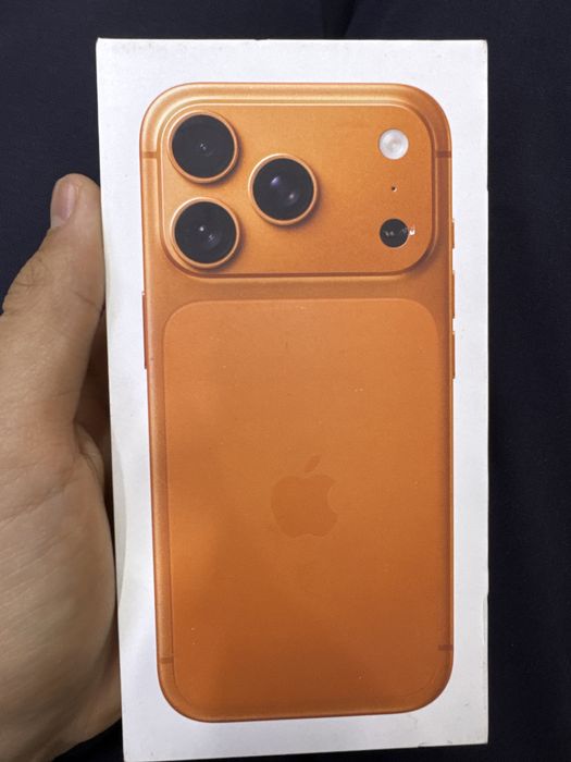 айфон 17про 512гб есим новый ашылмаған каспийден алынған