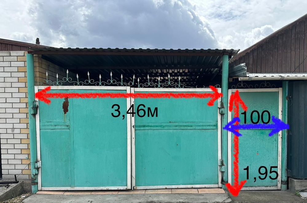 Продам ворота с колиткой