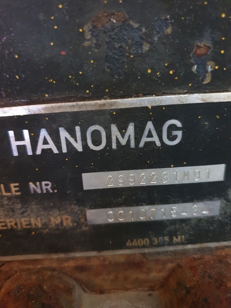 Motor Hanomag 60E ,turbo ,6 cilindri