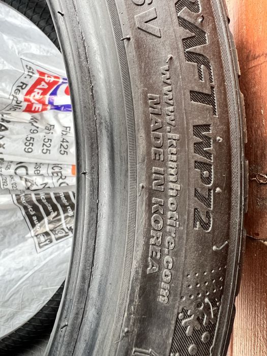 Set 4 anvelope iarnă dot 2024 noi marca kumho wintercraft