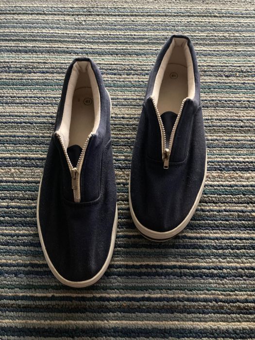 Espadrile cu fermoar