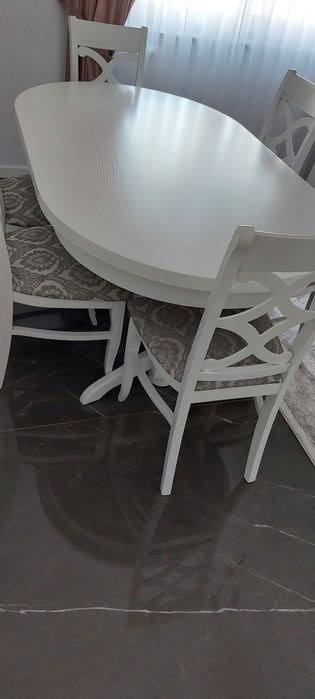 Masă cu 6 scaune MDF