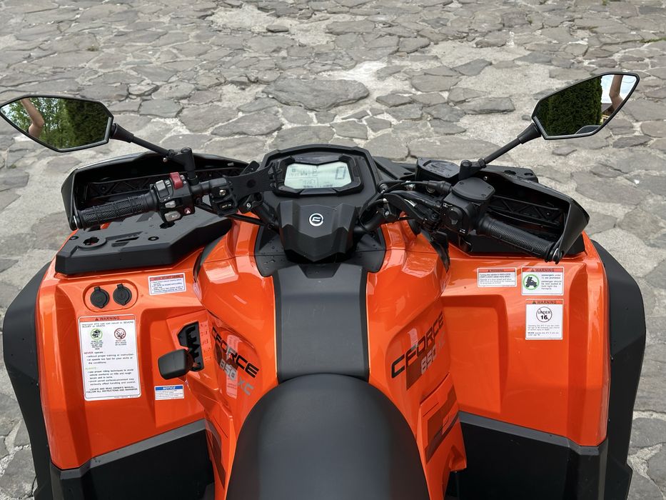 ATV Cf Moto CF850xc,2024,1900 km,garantie/omologare strada/tva deduct