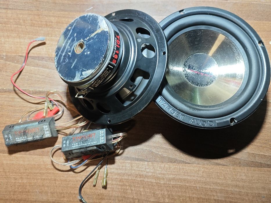 2 Target audio 6.5 инча 165мм + 2 филтъра за тях