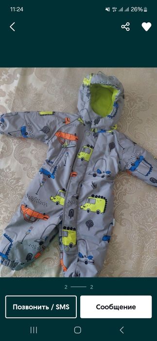 Продаю осенний комбинезон Crockid