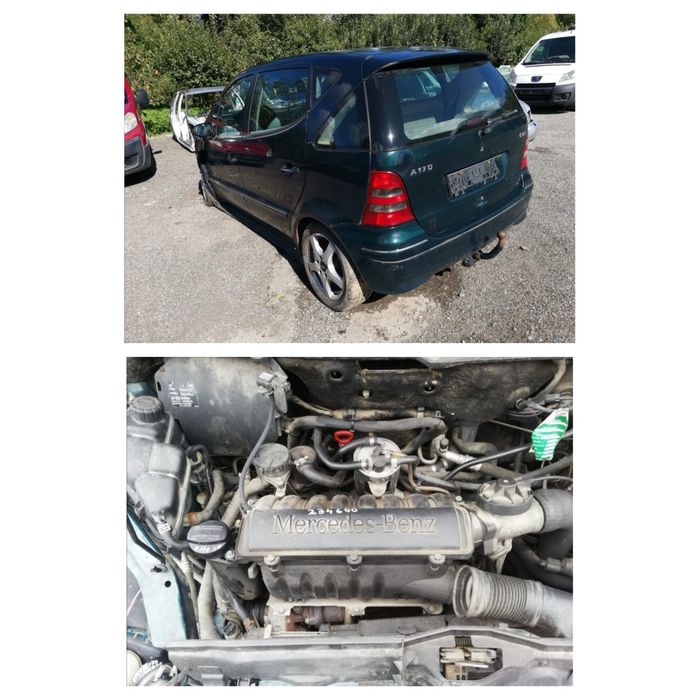Motor mercedes a class w168 a170 cdi facelift verde cod culoare 801