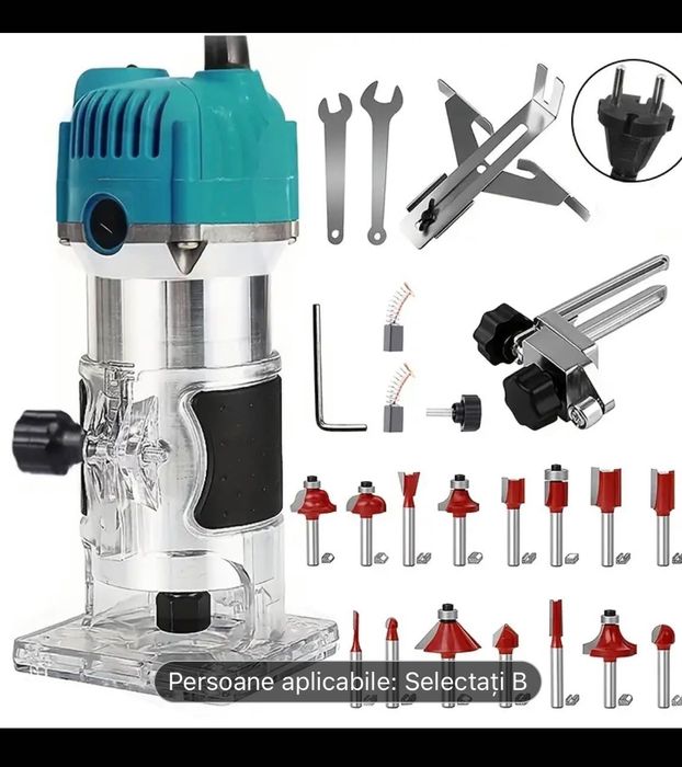 Freză electrică lemn