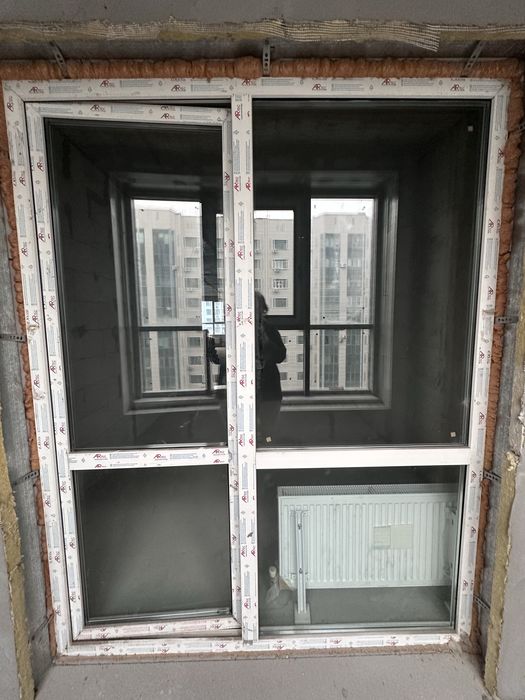 Пластиковые окна и балконная дверь