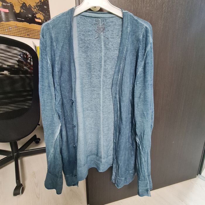 Cardigan Diesel albastru