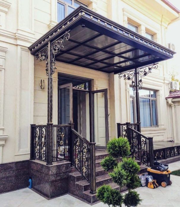 Leksan Лексан установка и Металлический конструкция Навес