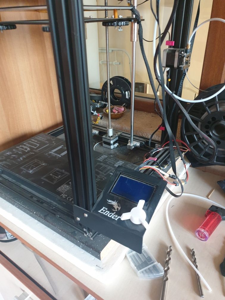 Imprimanta 3D Ender 5, placa de baza silentioasa, filament cadou