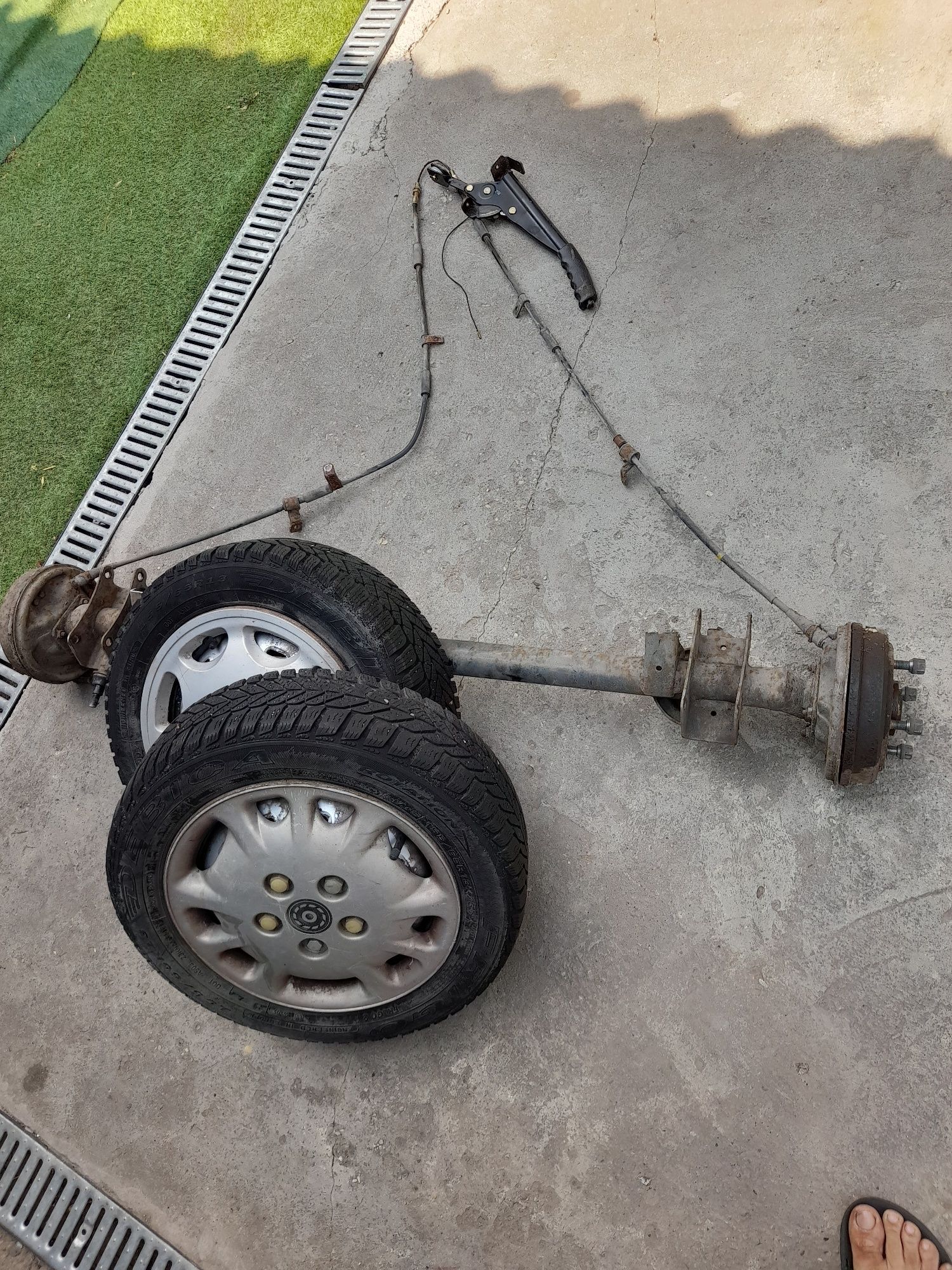 Punte remorcă motocultor remorcuta matiz agricola tico