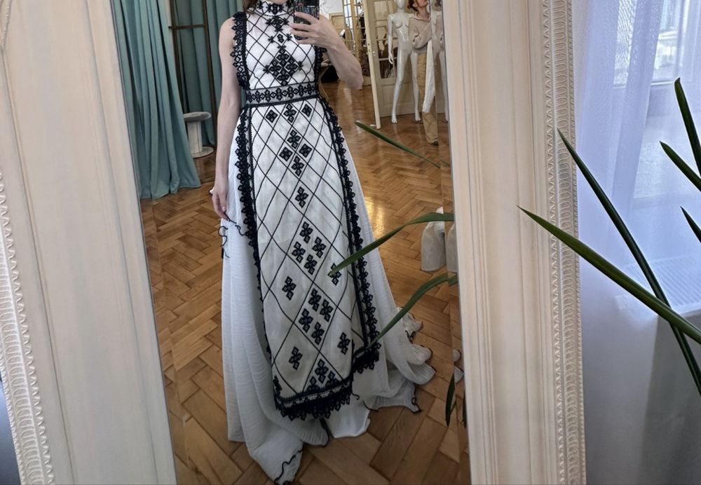 Guler ZESTAL, detasabil, din organza