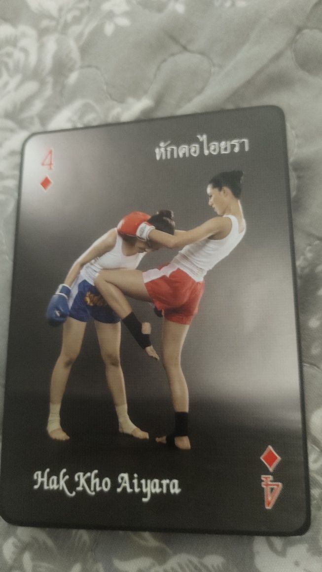 Cărți de joc Muay Thai