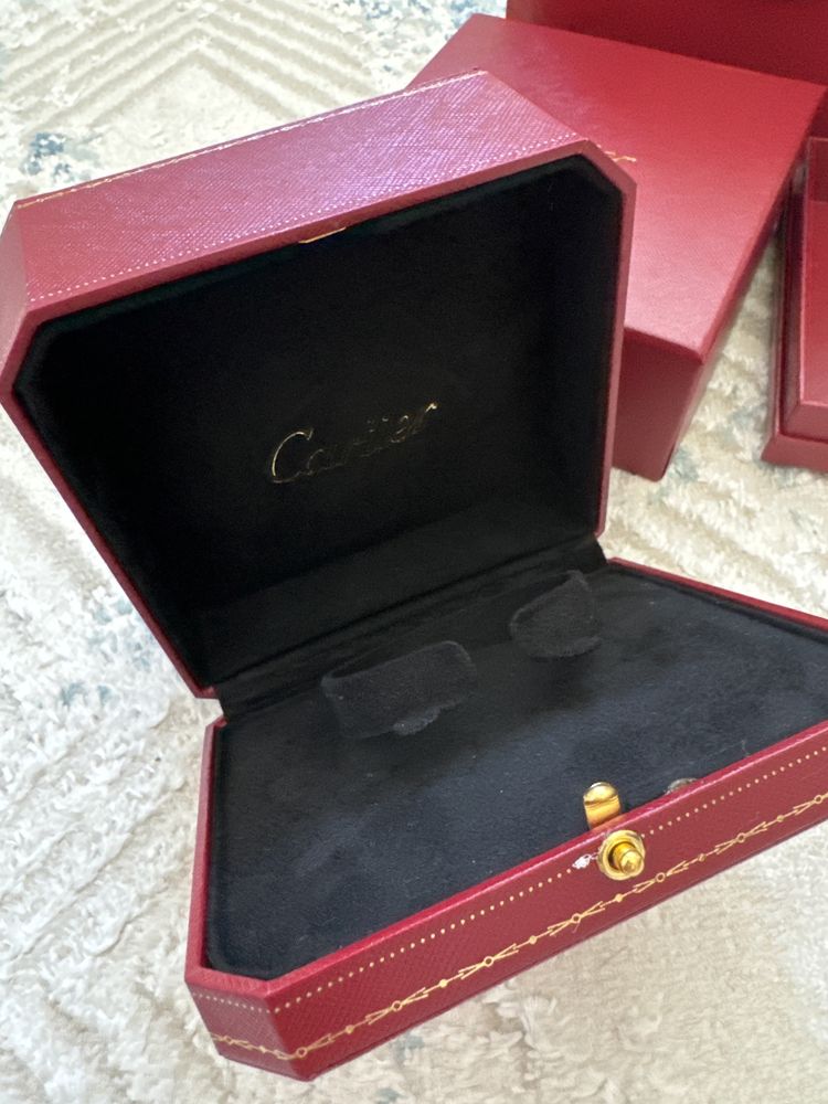 Cartier упаковка(пакет+коробка+чехол )