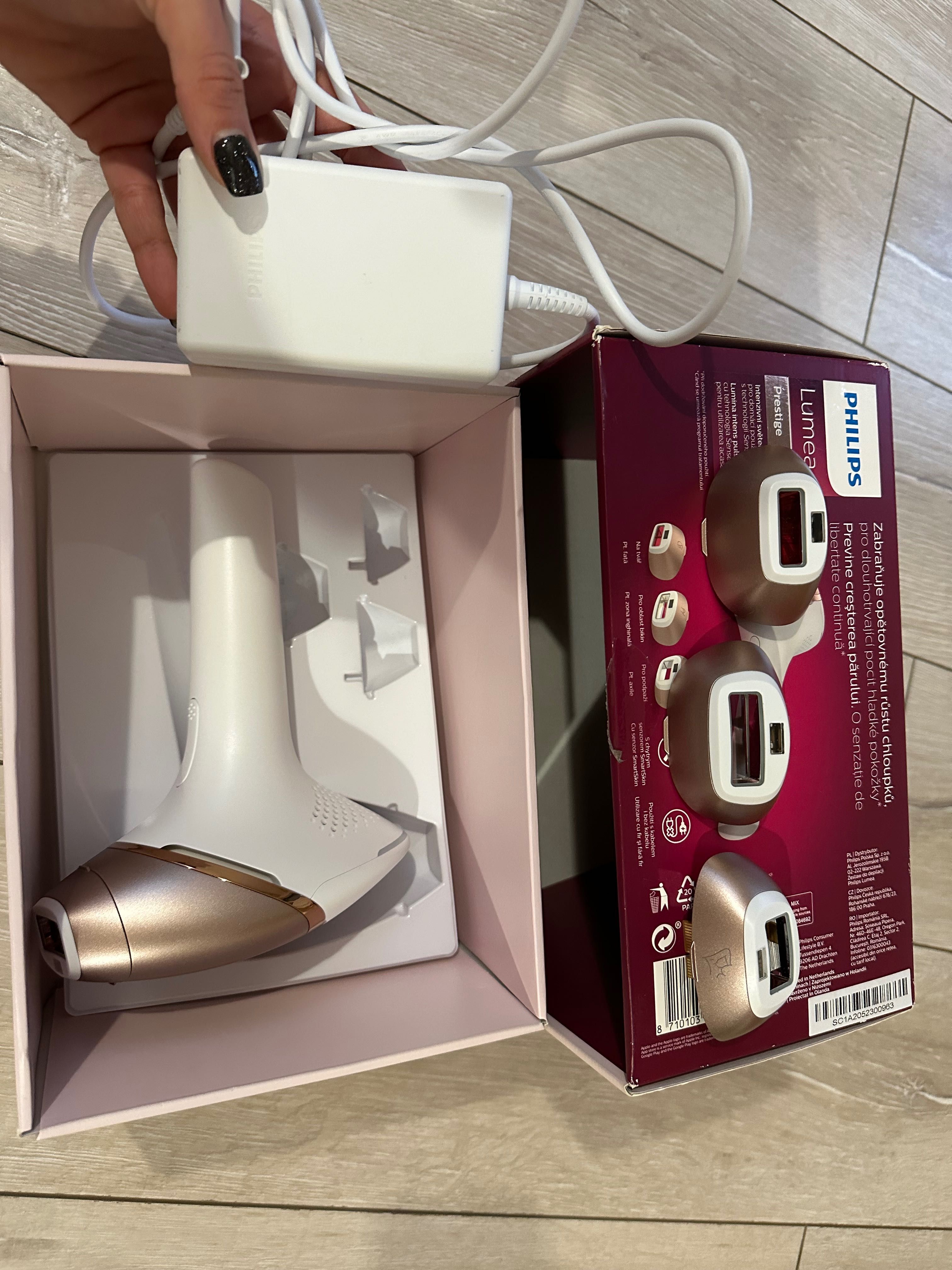 Фотоепилатор IPL Philips Lumea Prestige BRI956/00, Smartskin сензор