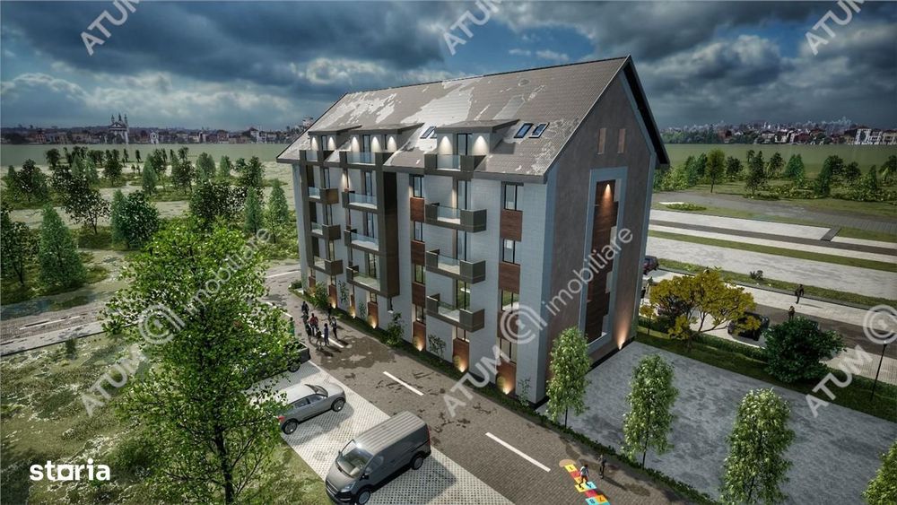 Apartament cu 2 camere decomandate si loc parcare in Talmaciu\/ Sibiu