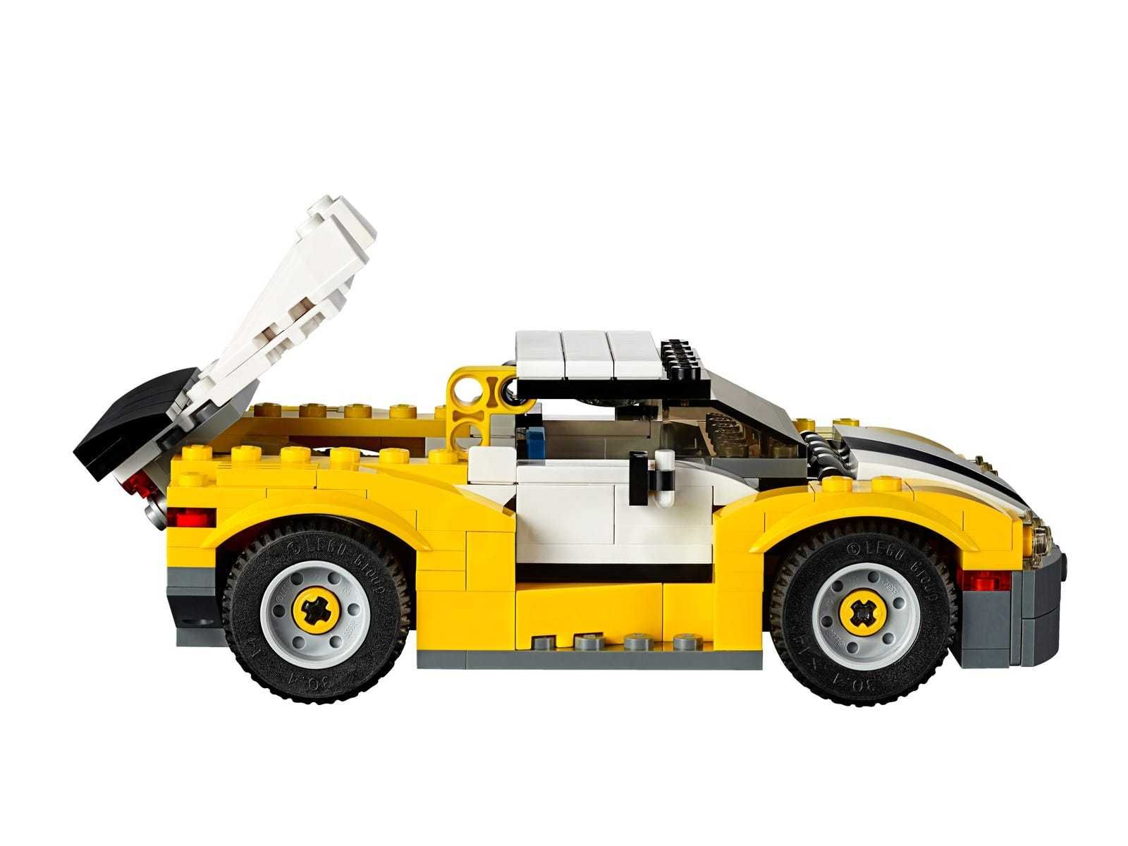 Конструктор Lego Creator - Бърза кола 3в1 (31046)