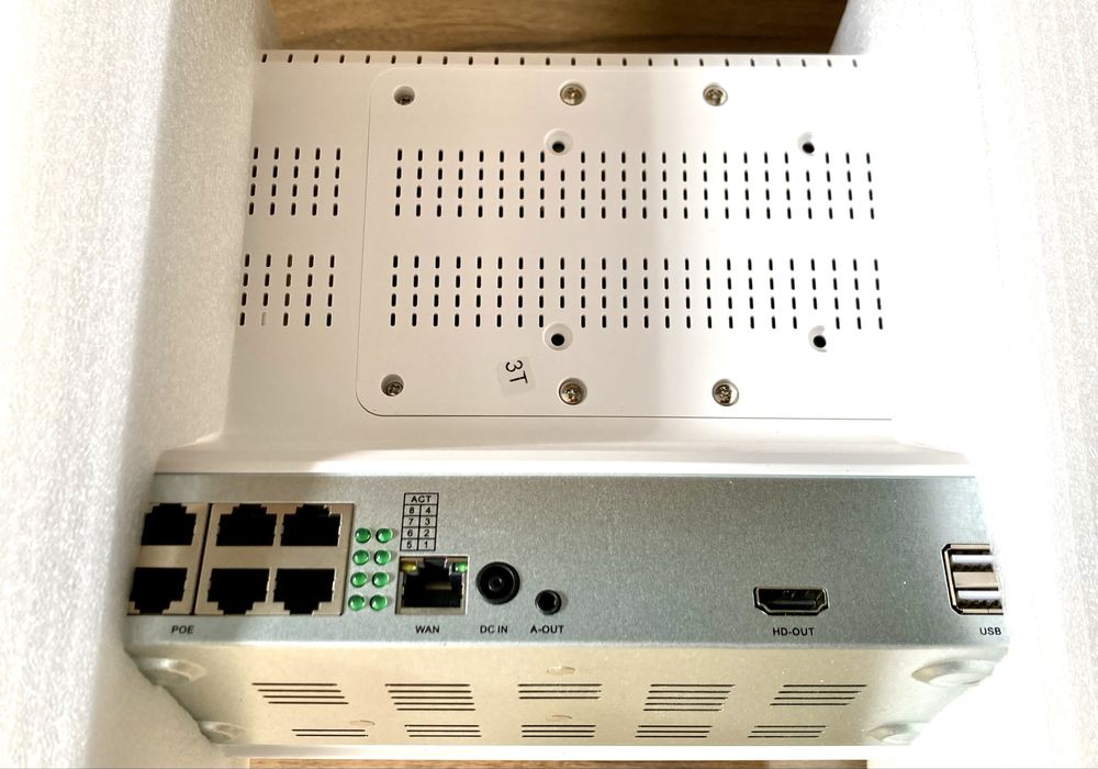 Sistem de supraveghere Hiseeu 4 camere + Display