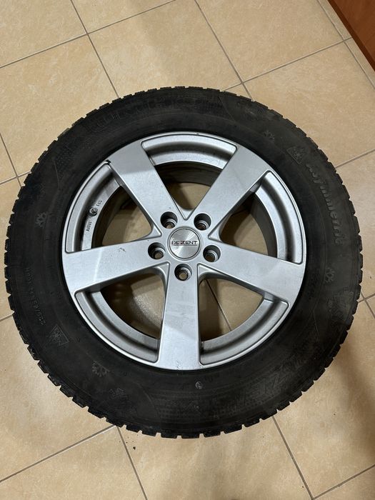 Vand 4 jante Dezent + 4 anvelope iarna Kumho 225 65 R17
