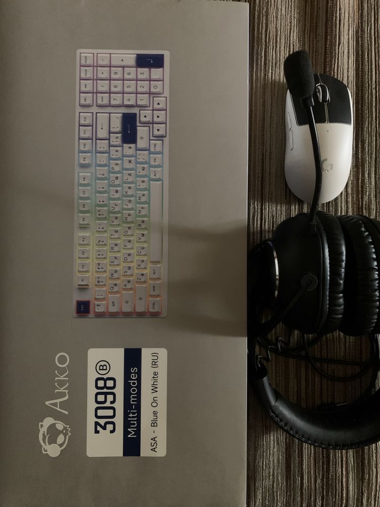 Периферийный сет на ПК (logitech, AKKO)