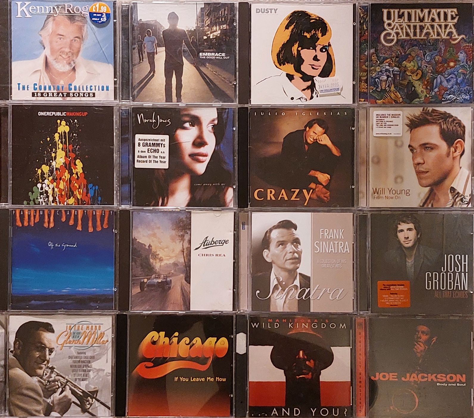 cd Santana Chris Rea Elton John eros ramazzotti