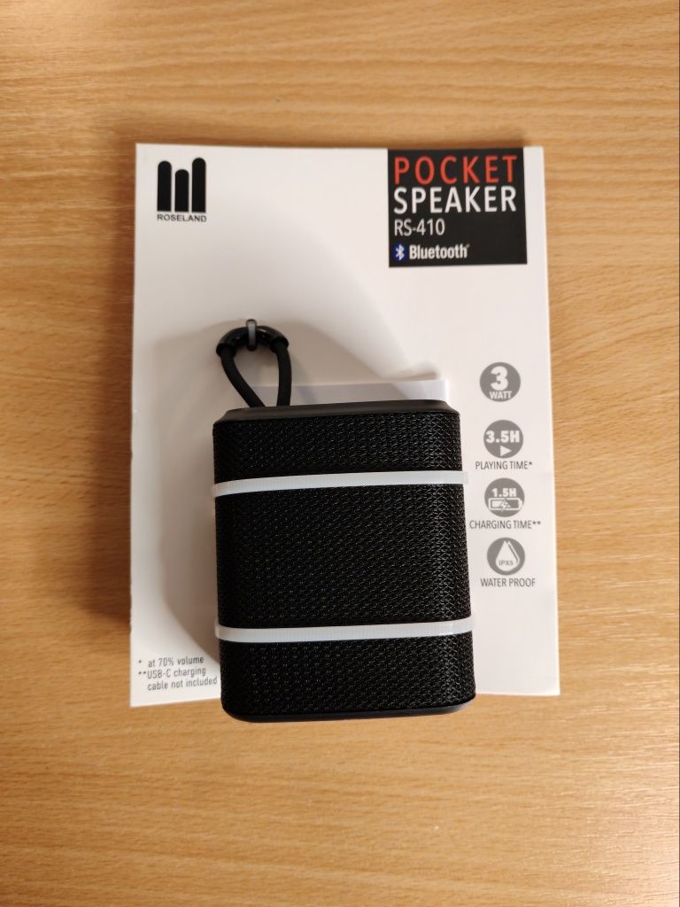 NOU SIGILATA Boxa bluetooth(speaker) Roseland portabila 3.5h autonomie