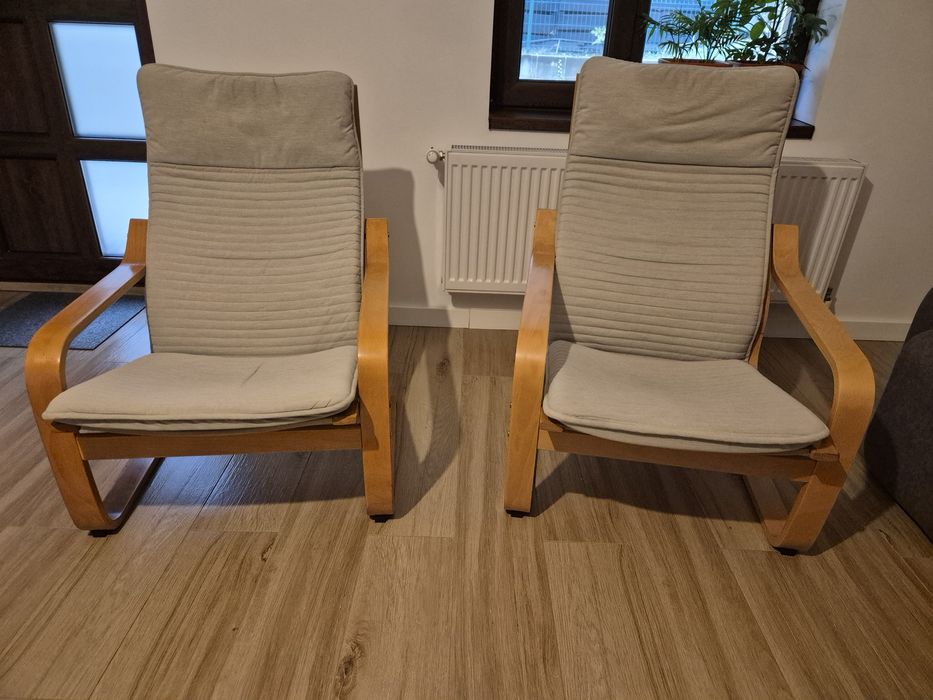 Set 2 fotolii Poang stare foarte buna - impecabileimpecabile