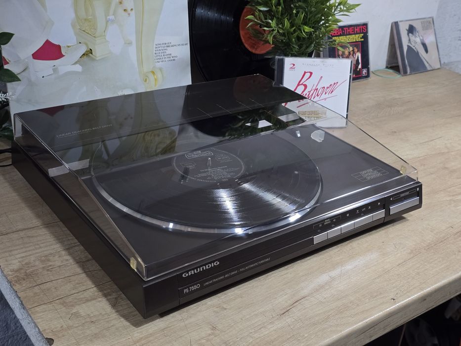 Pick-up GRUNDIG PS-7550, linear, tangențial, full automatic, hi-fi