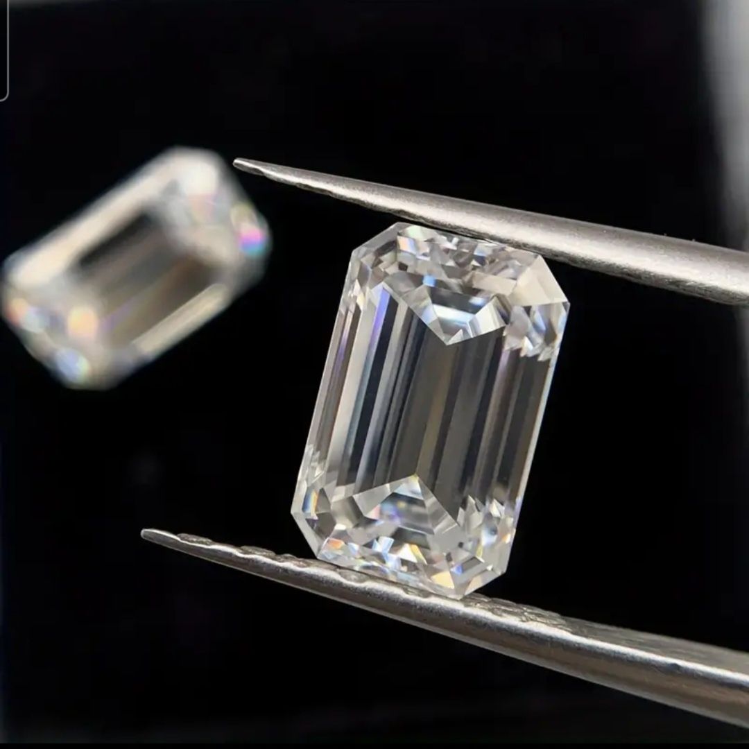 Сертифициран Диамант Мойсанит 5 карата 9×11мм